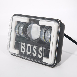 ไฟทำงาน LED ทรงสี่เหลี่ยม Boss 4x6 5 นิ้ว 45W 6000K 12V พร้อมไฟวงแหวน สำหรับรถบรรทุก รถยนต์ ไฟขับขี่ - Product Image 2