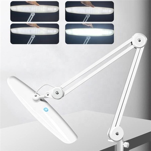 Lampe de bureau à clipser 24W 182 LED haute luminosité, moderne et durable, avec bras articulé réglable, pour manucure et soins des yeux, idéale pour la beauté - Product Image 5