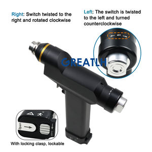 Ensemble de forets orthopédiques canulés à double fonction perceuse à os perceuse électrique Instrument chirurgical vétérinaire - Product Image 4
