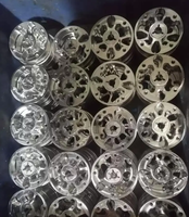 Pièces en alliage de magnésium usinées CNC 5 axes, cadre en aluminium léger, pièces à parois fines pour service d'usinage