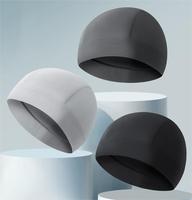 Bonnet élastique en soie de glace pour hommes, avec logo personnalisé, cyclisme en plein air, course à pied, doublure de casque de moto, casquette ondulée