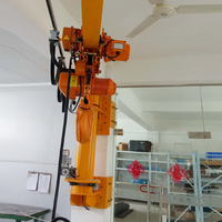 Grue à flèche modèle Bx murale de l'industrie métallique avec flèche Derricking