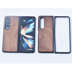 UY-funda de teléfono de madera a prueba de golpes para Samsung Z Fold 4 5, venta al por mayor - Product Image 3
