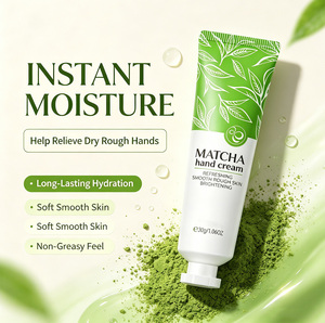 Crème pour les mains au matcha LAIKOU antioxydante, contrôle le sébum et illumine les mains ternes et jaunâtres. - Product Image 6