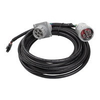Kustom kabel konektor J1708 6Pin tenun Molex 12Pin Splitter Y kabel untuk pembaca kode