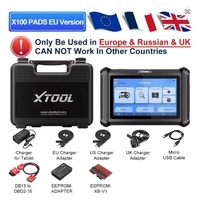 Programador de Llaves XTOOL X100 PADS V2.0, Escáner Automotriz IMMO, Lectura y Escritura de Chips, Herramienta de Diagnóstico OBD2 con CANFD DOIP para Todas las Llaves Perdidas