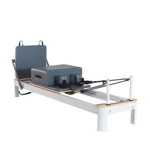 <span class=keywords><strong>Machine</strong></span> de Pilates Reformer en alliage d'aluminium de quatrième génération pour la remise en forme et l'entraînement musculaire professionnel en salle de sport - Product Image 2