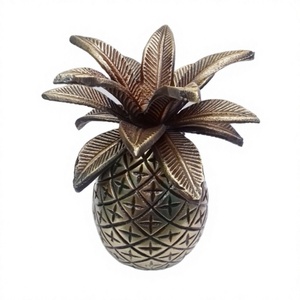 Casted Pineapple Model Bronze Finished High Quality <b>Pine</b> apple Paperweight Table Decorative Item Rust Free Object Interior Decor - Product Image 1