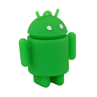 Nouveau dessin animé Android Style coloré PVC USB 2.0/3.0 Flash Drive pour les cadeaux promotionnels