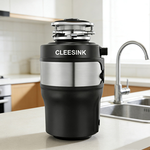 Cleesink JS560-D1 điện liên tục tự động đảo ngược thép không gỉ chất thải thực phẩm disposer nhà bếp ủ máy hộ gia đình sử dụng - Product Image 1