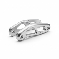 Collier de serrage en aluminium usiné CNC de haute précision pour drone, support de montage de tube en fibre de carbone pour multirotor UAV