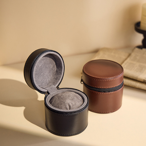 Custodia per <span class=keywords><strong>orologi</strong></span> Cajas De Relojes Custom in pelle con Logo esterno per <span class=keywords><strong>orologi</strong></span> - Product Image 2