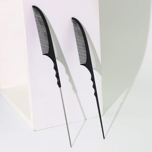 Peigne de coiffure professionnel en plastique antistatique à queue de rat, peigne de coupe de cheveux de haute qualité pour barbier et tresses - Product Image 2