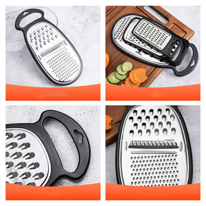 Utensilios de Cocina S127 al por Mayor, Rallador Multifuncional de Queso y Verduras, Caja de Acero Inoxidable - Product Image 4