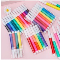 12 couleurs conseils permanent artiste graffiti à base d'alcool marqueur stylo ensemble croquis dessiner marqueurs avec boîte conçue