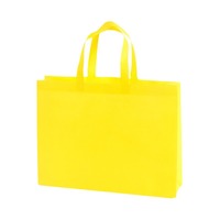 Sac fourre-tout de supermarché recyclable en non-tissé avec couleurs et logo personnalisables, sac de courses réutilisable écologique, sacs à main pour femmes