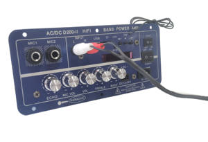 D200-Dis Portable <span class=keywords><strong>pour</strong></span> systèmes audio <span class=keywords><strong>Bluetooth</strong></span>, amplificateur PA, <span class=keywords><strong>récepteur</strong></span> et amplificateur haute puissance avec chariot, haut-parleur portable - Product Image 5