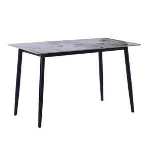 Échantillon gratuit Tables <span class=keywords><strong>à</strong></span> <span class=keywords><strong>manger</strong></span> rectangulaires de luxe modernes haut de gamme pour restaurants, 4 places, pour petits espaces - Product Image 2