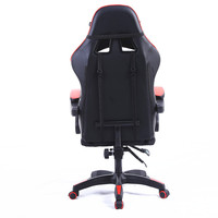 Chaise de jeu PC de luxe moderne inclinable avec repose-pieds, chaise de jeu de course pour gamer