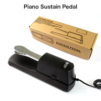 Factory Price Good Quality Professional Grade Portable Electric Keyboard Black Piano Sustain Pedal