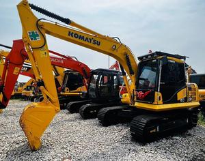 Komatsu PC130 10 tonnes pelles d'occasion du Japon certifiées EPA CE avec composants de base roulement de pompe de boîte de vitesses de moteur - Product Image 3