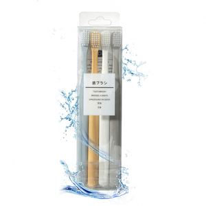 Lot de 4 brosses à dents ultra douces à poils micro-nano, 20 000 brins, couleurs variées, en gros, à prix abordable - Product Image 1