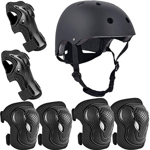 高品質ABSスケートボードスケートヘルメットリストガードリストバンドチャイルドバイクサイクリングスケート安全ヘルメット - Product Image 5