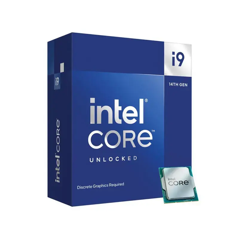 Boîte de i9-14900K 14e nouvelle génération de processeur Core LGA1700 3.2 GHz 24 cœurs 32 fils processeur d'ordinateur pour ordinateur de bureau