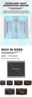 17-Zoll 4:3 Digital Signage Arcade Gaming Monitor 60Hz Open Frame/VESA-Montage LCD-Bildschirm PCAP Touch Skill Game Machine Monitor