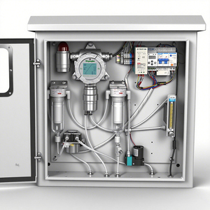 Alarm zur Erkennung mehrerer Gase NO H2S CH4 UEG HCN HCL H2 Toxischer und schädlicher Gasana lysator RTO Industry <span class=keywords><strong>Gas</strong></span> Online-Überwachungs system - Product Image 5