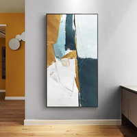 Peinture murale décorative populaire pour la maison, designs personnalisés, toile abstraite imprimée, affiche décorative pour salon avec cadre