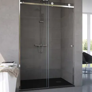 Hot sell 2022 new products Modern sliding shower doors 8mm lowes shower enclosures