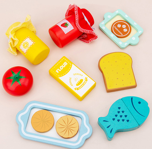 Machine à café pour enfants, set de jouets de cuisine en <span class=keywords><strong>bois</strong></span>, gaufrier, porte-<span class=keywords><strong>pain</strong></span>, nouveaux produits, vente en gros - Product Image 3