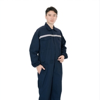 Overol de Trabajo Unisex de Algodón Transpirable e Impermeable con Impresión Reflectante de Transferencia Térmica de Alta Calidad, con Detección de Agujas, Muestra en 7 Días