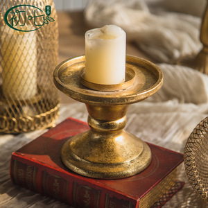 Portavelas de Metal Estilo Marroquí, Faroles de Jaula para Pájaros, Decoración del Hogar, Estilo Rústico Americano, Portavelas de Hierro Duradero - Product Image 4