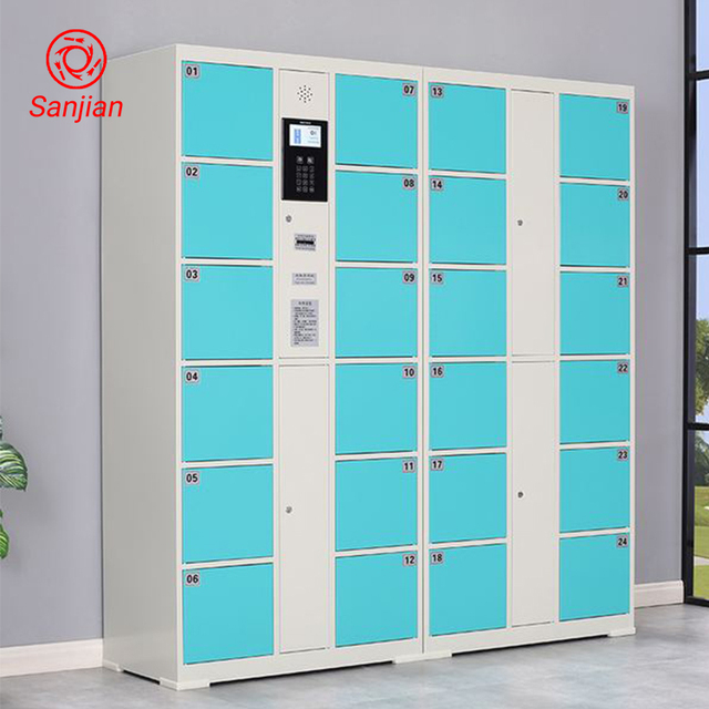 New Design Multi Box Barcode Gym QR System Locker Parcel Storage Steel Supermarket Intelligent Post Parcel Smart Locker
