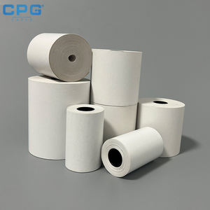 Bulk OEM Custom 80x80mm BPA Free Logistics Thermal Paper 55gsm Warehouse Shipping Solid Thermal <b>Receipt</b> Roll - Product Image 1
