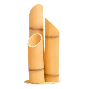 IP65 Su Geçirmez LED Simülasyon FRP Bambu Lamba Gerçekçi Stil Çevre Dostu Dış Mekan Bahçe DC Çim Tatil Noel Peyzaj - Product Image 6