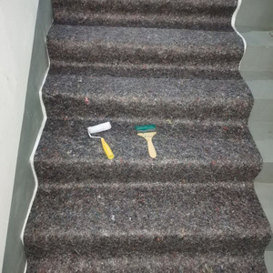 1x25m 230g Temporaire floorprotect couvrant polaire <span class=keywords><strong>peinture</strong></span> <span class=keywords><strong>feutre</strong></span> avec enduit de film de pe - Product Image 1