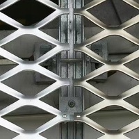 Malla Metálica Expandida de Aluminio Ligera, Duradera y de Alta Resistencia, Malla Decorativa para Techo, Marca Xingbei, Modelo XB-AP02