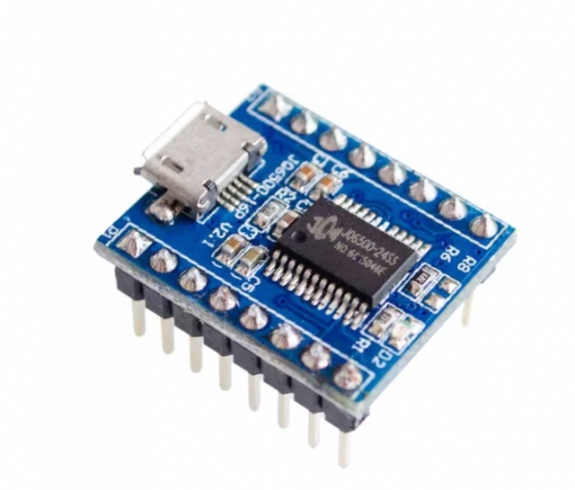 JQ6500 MP3 Player Board Voice Sound Module UART 16P 16Mbit DAC TF Card U Disk MP3 Format USB