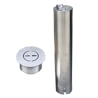 Bolardos de Acero Galvanizado, Acero Inoxidable y Hierro Fundido, Resistentes, Desmontables, Móviles, con Bloqueo, para Venta en Australia