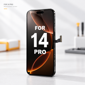หน้าจอ OLED แบบนุ่มสำหรับ <span class=keywords><strong>iPhone</strong></span> 14 Pro ขนาด 6.1 นิ้ว 120Hz ความสว่างสูง 1000CD+ พร้อม Dynamic Island ระบบสัมผัสแบบดิจิทัล  อะไหล่เปลี่ยน รับประกัน 1 ปี - Product Image 4