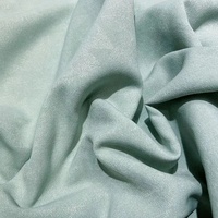 Tissu de rideau occultant en polyester de conception de motif de lumière de couleur unie d'approvisionnement d'usine