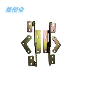 Accessoires pour chaise pliante H118, connecteurs de charnières en acier laminé à froid pour quincaillerie de meubles - Product Image 1