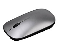 Mouse Komputer Optik Nirkabel 2.4GHz Mini LED USB Berkualitas Tinggi, Murah, Laris, Senyap, 3 Tombol, Bahan ABS, 1200 DPI