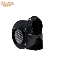 Ventilateur d'extraction portable pour barbecue au charbon de bois, en métal noir, étanche, résistant à la corrosion, facile à nettoyer, pour barbecue mondial