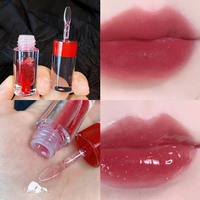 AKIACO Fournisseur en gros Logo de maquillage personnalisé Hydratant Clair Fruit Clair Clair Vegan Brillant Personnalisé Repulpant à l'huile Brillant à lèvres