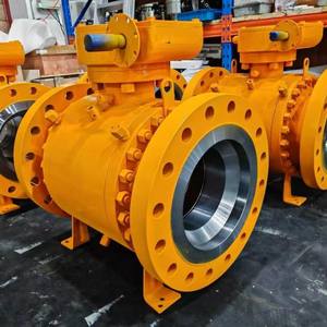 Robinet à bille en acier inoxydable 316 2 pouces à passage total classe 150 bride RF poignée manuelle usage industriel - Product Image 1