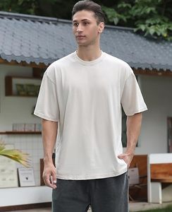 Lot de 2 T-Shirts pour Couples Style Lavage Acide, Logo <span class=keywords><strong>Personnalisé</strong></span> Coupe Ample Vintage, T-<span class=keywords><strong>Shirt</strong></span> Manches Courtes Streetwear Décontracté - Product Image 6
